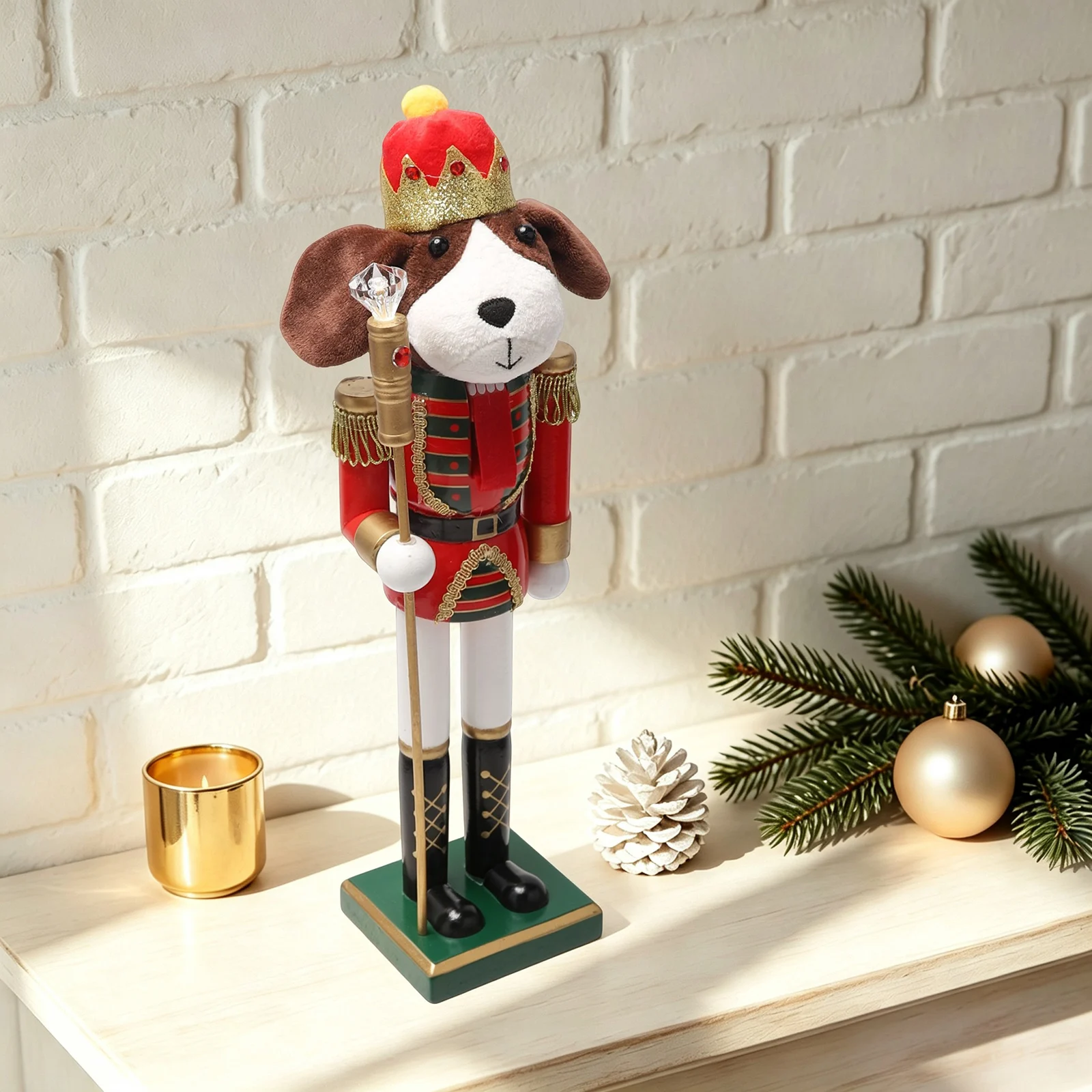 Nutcracker Figurine - Décoration de Noël en forme de