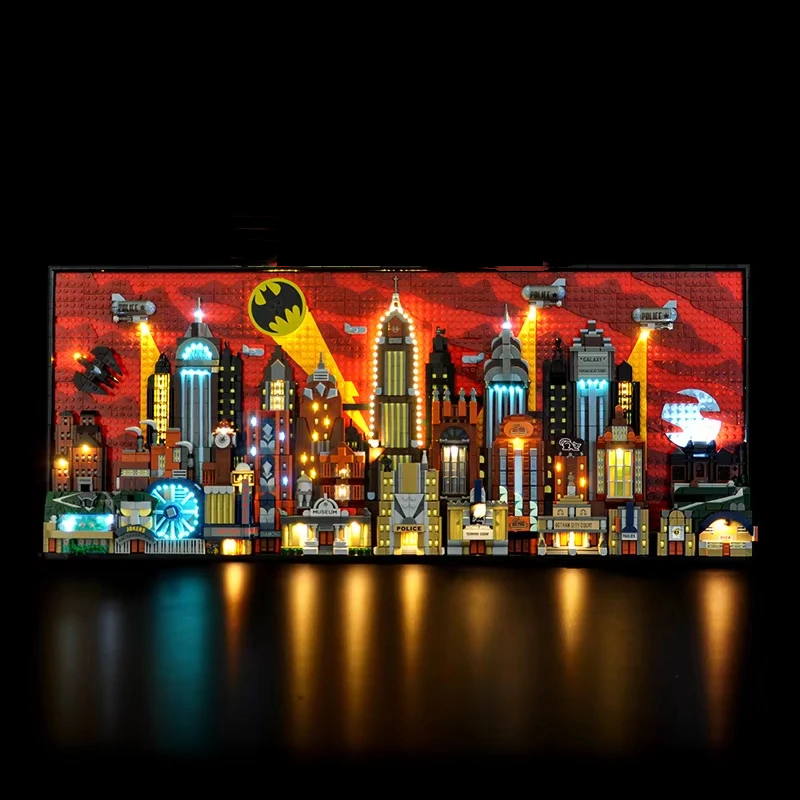 Lego Set City - LYBMTWF Kit d'éclairage LED compatible avec
