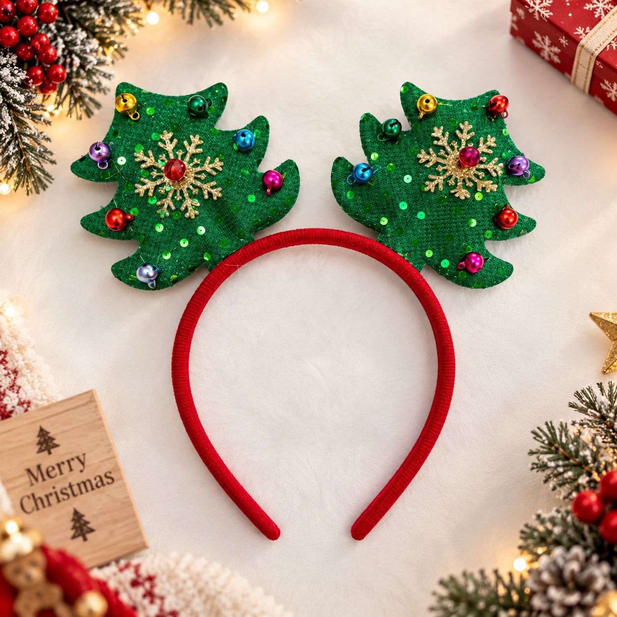 Serre-tête de Noël, chapeau de - Reindeer Antlers Headband avis et prix