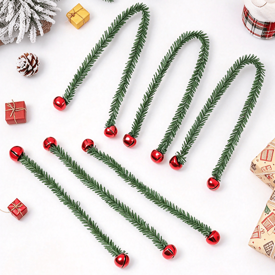 8/16 pièces Guirlande de cloch - Tinsel Garland Decoration avis et prix