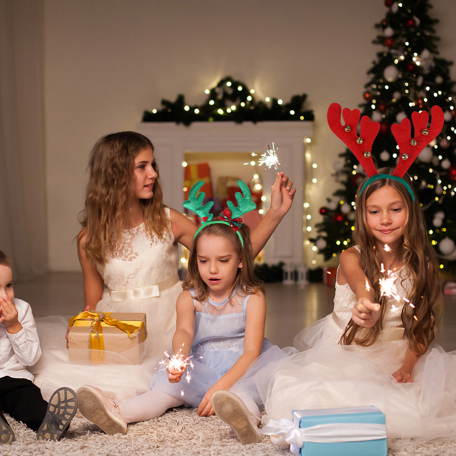 8 pièces, serre-tête en forme  - Reindeer Antlers Headband avis et prix