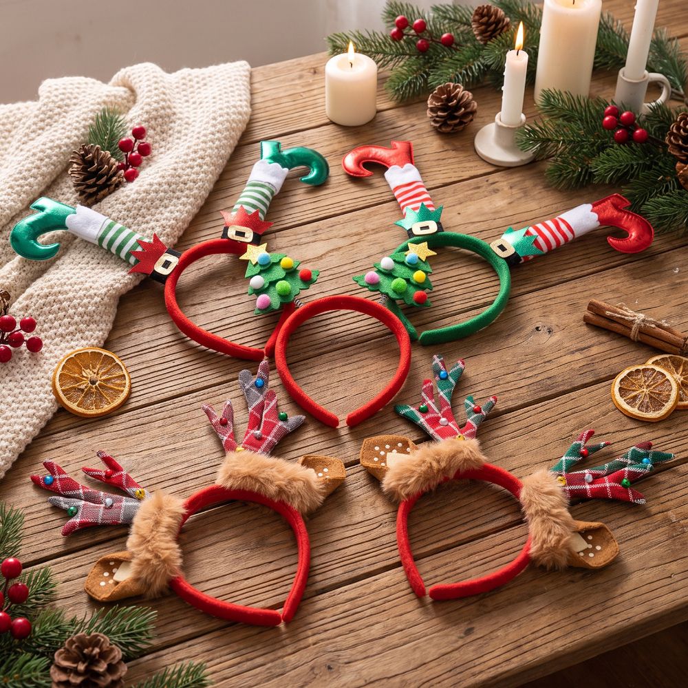 Serre-tête de Noël en forme de - Reindeer Antlers Headband avis et prix