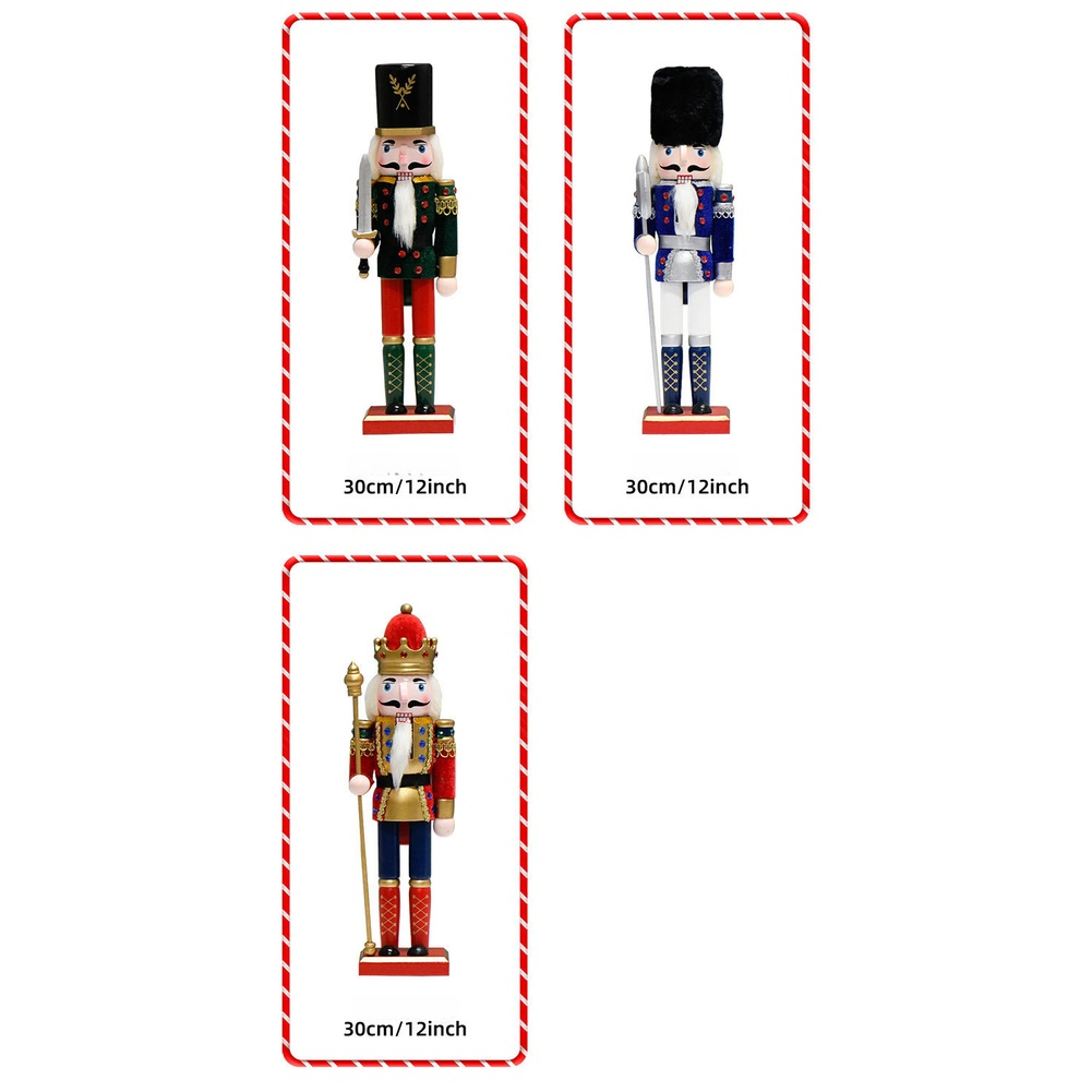 Casse-noix en bois de 30 cm po - Nutcracker Figurine avis et prix