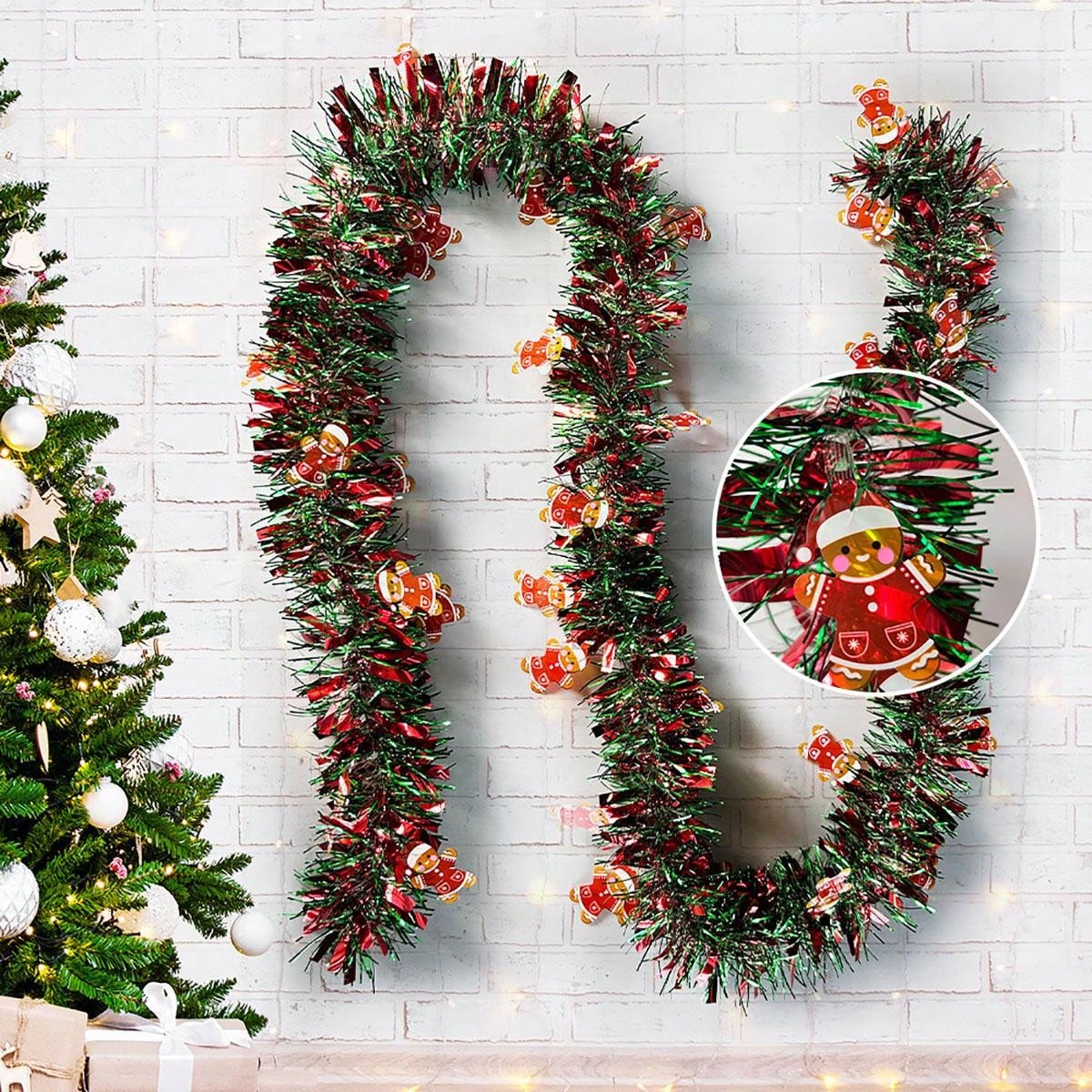Guirlande de Noël décorative,  - Tinsel Garland Decoration avis et prix