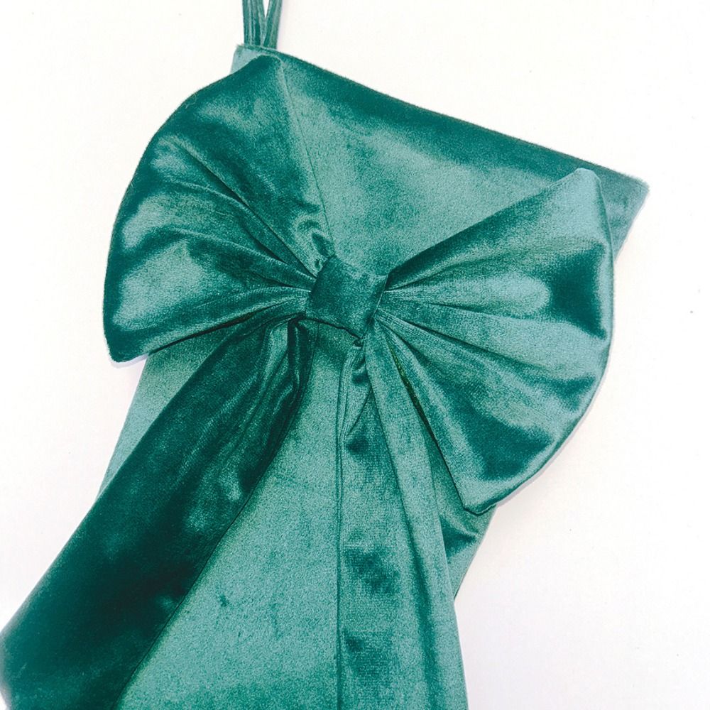 Chaussettes de Noël à nœud pap - Christmas Stocking Hanging avis et prix