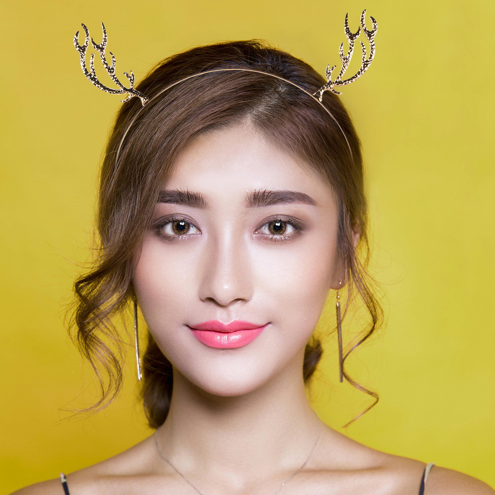 Serre-tête de Noël, bandeau à  - Reindeer Antlers Headband avis et prix