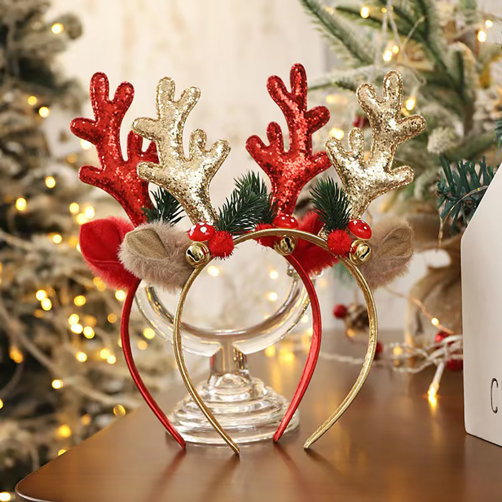 Serre-tête de Noël en forme de - Reindeer Antlers Headband avis et prix