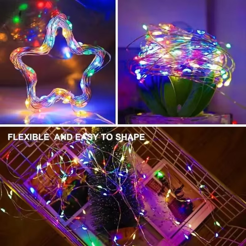 Guirlande lumineuse à LED avec - Led Fairy String Lights avis et prix